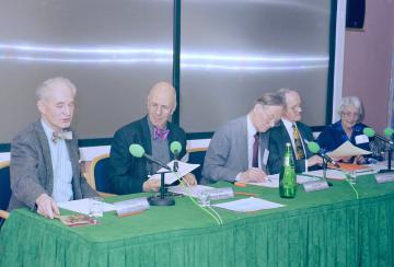 Sir Stanley Peart, Dr Marshall Marinker, Dr Ian Tait, Dr Clifford Kay, Prof Margot Jefferys