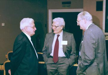 Dr Tom Flewett, Dr James Lovelock, Dr John Beale