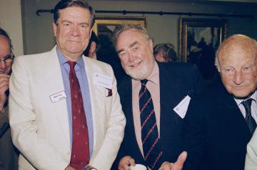 Professor Peter Dunn, Professor Geoffrey Chamberlain and Mr Elliot Philipp