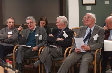 Professor David Rowlands, Mr Howard Rees, Mr Noel Mowat, Mr James Morris