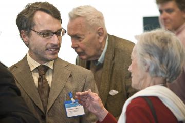 Professor Vincenzo Di Marzo, Professor Griffith Edwards, Mrs Mechoulam