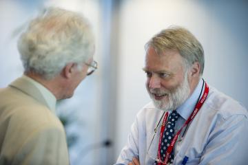 Professor Iain Ledingham, Professor Peter Hutton