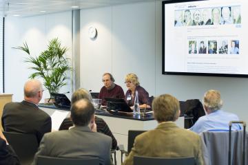 Professor Sir Peter Harper and Professor Tilli Tansey 