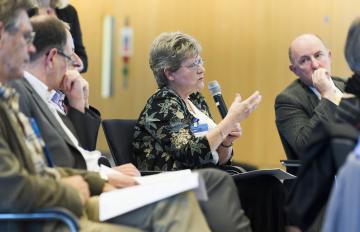 Dr Pål Møller, Professor Julian Sampson, Professor Jane Green, Professor Gareth Evans 