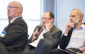 Professor Gareth Evans, Professor Julian Sampson, Professor Alan Lehmann 