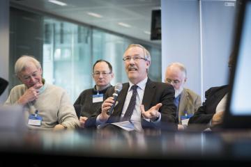 Professor Andrew Read, Professor Julian Sampson, Professor Bert Bakker, Professor John Yates 