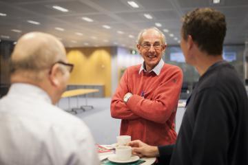 Professor Peter Crome, Professor Gerald Lincoln, Professor Rob Lucas