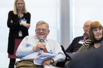 Ms Caroline Overy, Professor Sir Walter Bodmer, Professor Michael Morgan, Professor Maj Hultén