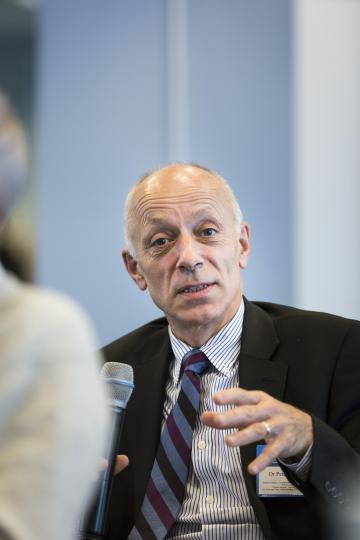 Dr Peter Turnpenny at the Witness Seminar on ‘Medical Genetics: Development of Ethical Dimensions in Clinical Practice and Research’ held by the History of Modern Biomedicine Research Group, 14/10/2014