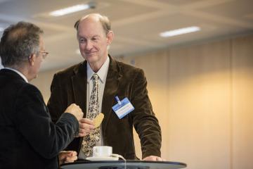 Professor Gert-Jan van Ommen (back), Dr Michael Gait 