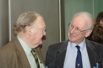 Professor Sir Christopher Booth, Professor Tom Arie 