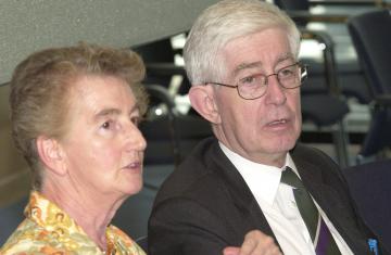 Professor Angela Newing, Professor Peter Wells